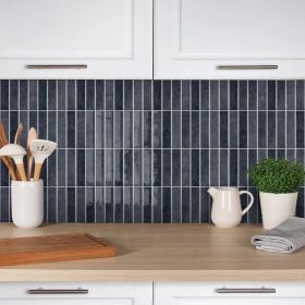 10pcs Slate Gray Self-Adhesive Tiles 12x12 Inch Industrial Style 3D Self-Adhesive Backsplash Wall Tiles Waterproof Heat Ret Wall Tiles, Suitable (Option: 1) 10pcs Slate Gray Self-Adhesive Tiles 12x12 Inch Industrial Style 3D Self-Adhesive Backsplash Wall Tiles Waterproof Heat Ret Wall Tiles, Suitable (Option: 1)